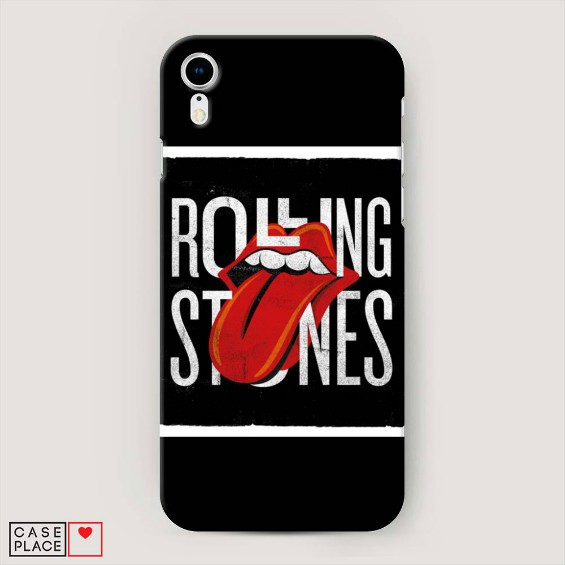 Чехол для iPhone 10R Rolling Stones