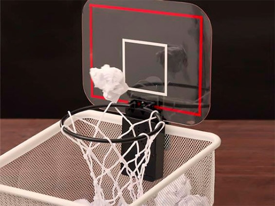 Баскетбольное кольцо для мусорной корзины