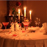 Романтичный ужин при свечах