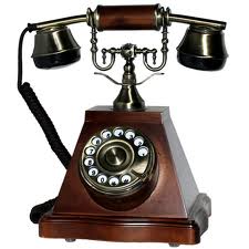 Телефон в старинном стиле